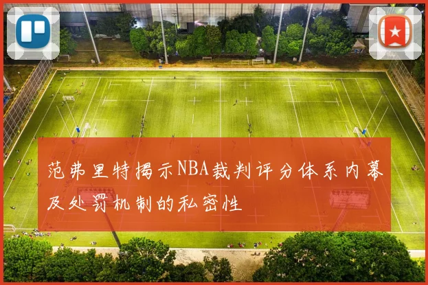 范弗里特揭示NBA裁判评分体系内幕及处罚机制的私密性